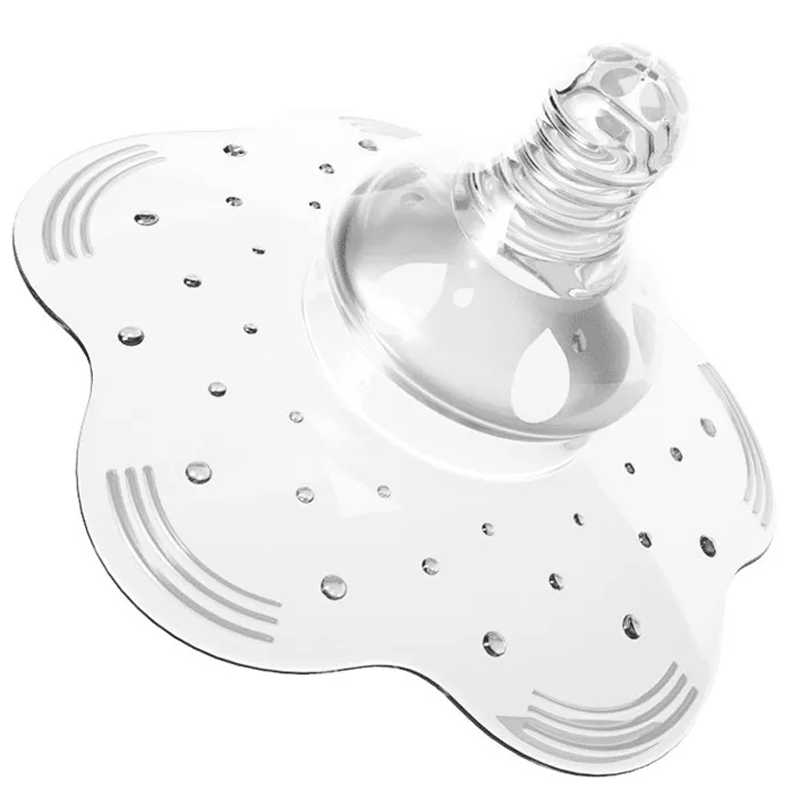 Borstvoeding Moeder Verpleging Melk Siliconen Nippel Shield Bescherming Deksel met Case Breast Nipple Shield voor borstvoeding