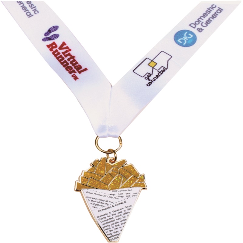 Factory Groothandel Speciaal ontwerp Diecast medailles Donut Medal