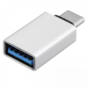 Nikkel-vergulde USB Type A-staartbus 3-in-1 PC DIY-adapter.