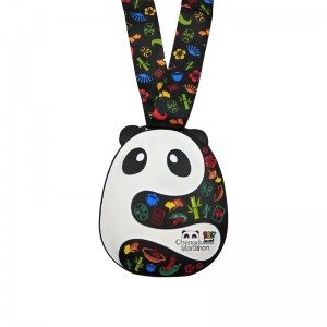 Groothandel Custom Sport Marathon Award Medaille Blanco Gold Golde Souvenir Metal Medal