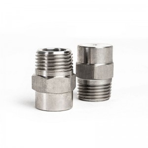 Roestvrijstalen vaste kegelmondstuk stof en bevochtiging hoge en lage druk atomisatie conisch mondstuk water mist reinigingsmondstuk