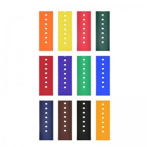 Zachte siliconenriem voor watch -waterdichte horlogeband