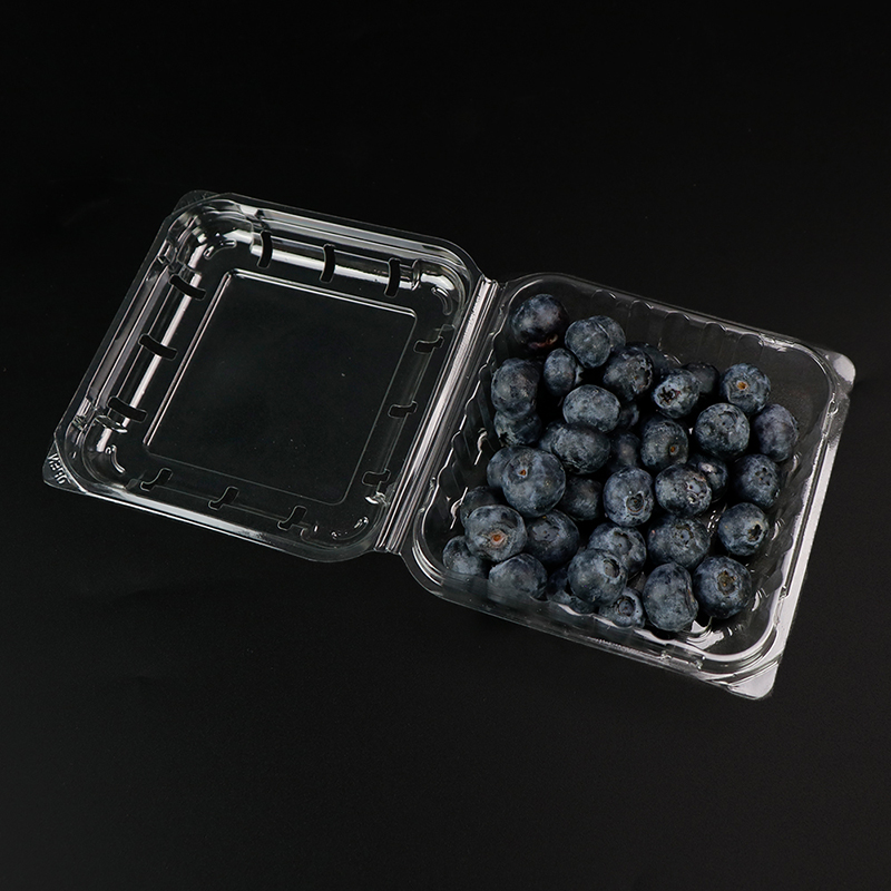 Blueberry doos fruitdoos met deksel 103*108*42 mm hgf-125b
