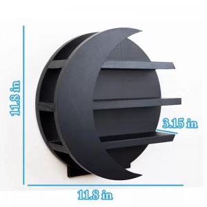 Moonhouder Wall of desktopplank Essentiële oliehouder Kristalhouder