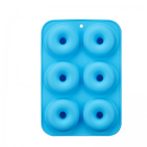Silicone Donut Molds - Nit -Stick Silicone Donut Pan Set, gewoon Pop! Warmteweerstand, maakt perfecte donut cake cookie bagels, BPA gratis, vaatwasser veilig