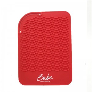 Professionele siliconenwarmtewarmingsbestendige stylingstationmat voor alle haargrenzen, krullende ijzers, haargrenskussentjes, platte ijzers, haargereedschapsapparatuur Haardroger Salon Tools Hairstylist