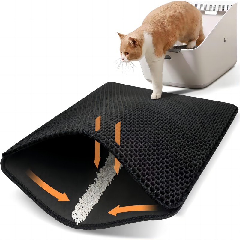 Fabrikant Waterdichte Pet Dubbele Layer Kat Litter Mat