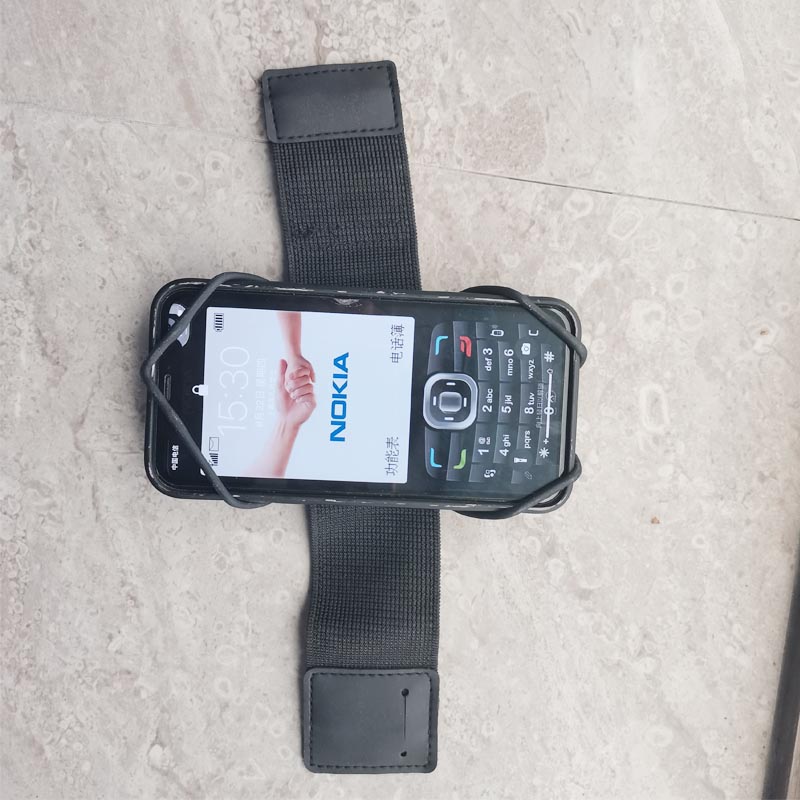 Telefoonarmriem lopende armband telefoonhoesje voor telefoon Running Telefoonhouder ARM -riem voor lopen wandelen wandelen Jogging Travel