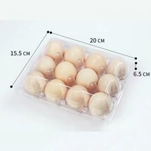 Eierbak 200*155*65 mm 12 groeven 3*4