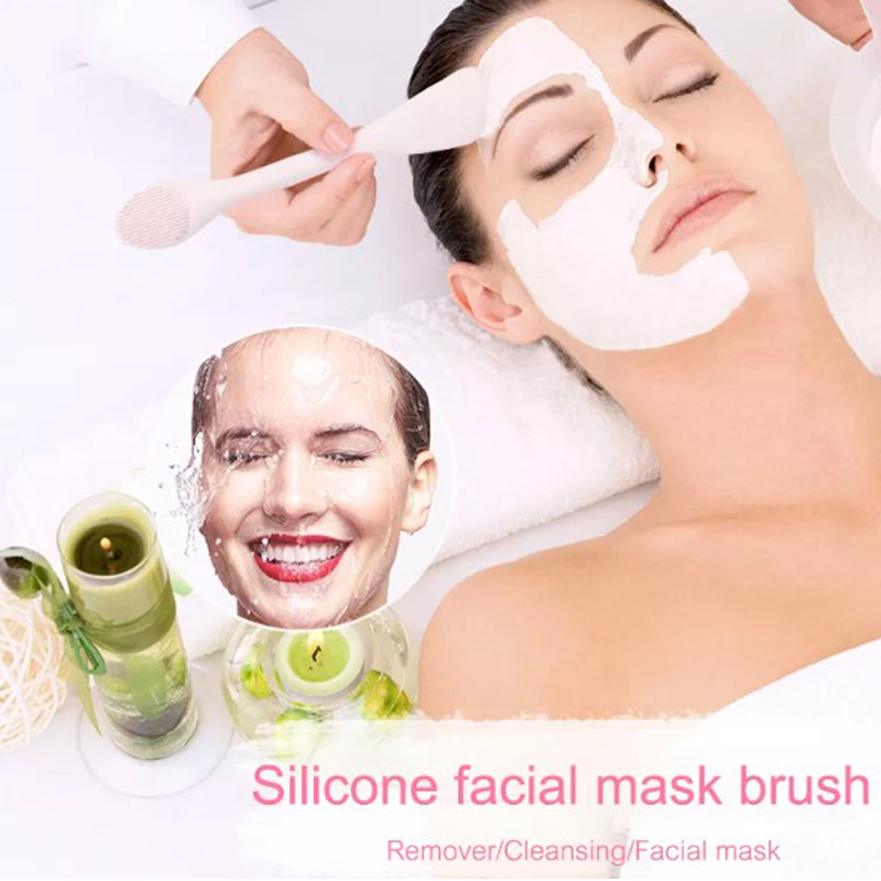 Mask Application Tools - Silicone Mask -borstelapplicator en massagesspatel voor klei-, room-, gel- en moddermaskers - Schoongereedschap Geschenken