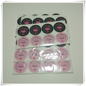 Circulaire labelsticker