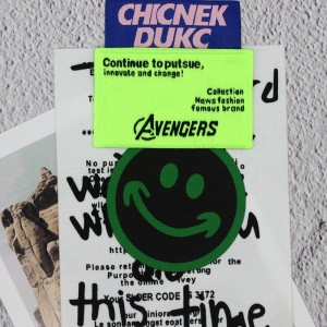 Kleurafdruk verzendteken