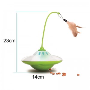 Automatische kattenstaf