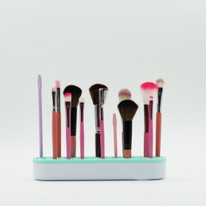 Siliconen make-up borstelhouder, siliconen make-up borstel organizer, multifunctionelenagelborstelorganisator voor hetnaaien van ambachtelijke gereedschappen, schilderborstels, opslag van vastgereedschappen, vastgereedschap