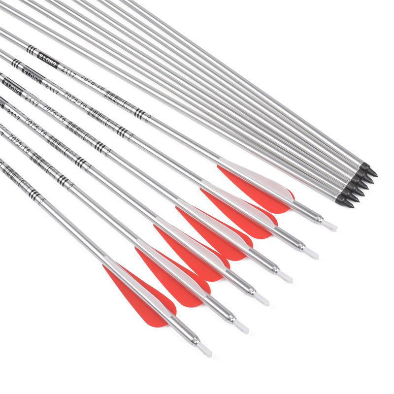 Aluminium pijlen voor boogboogschutters