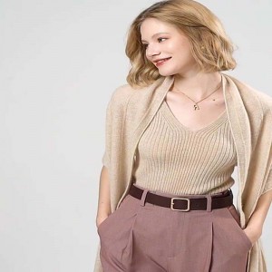 Groothandel Mongoolse Cashmere Rib Gebreide Scarf Women Elegant Pashmina Cashmere Luxe Cashmere Scarf