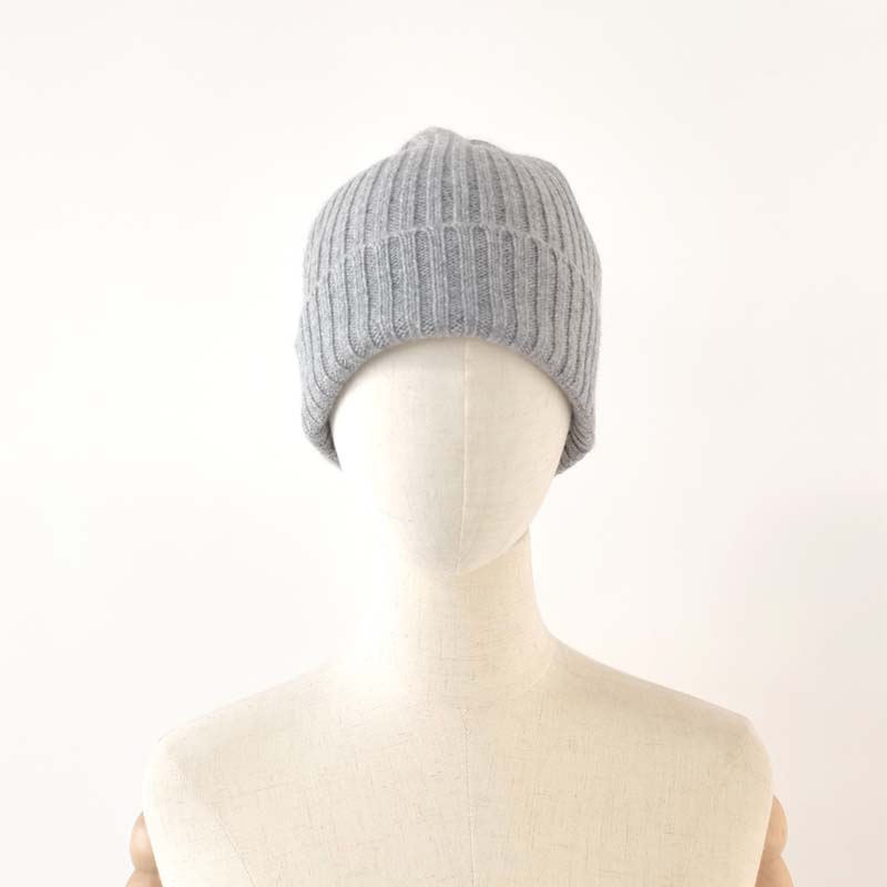 Mode -gebreide hoed met logo -printen, groothandel aangepaste winterhoeden gebreide vrouwen beanie hoeden