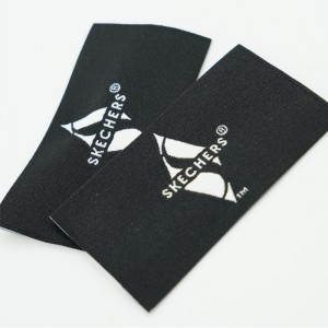 Groothandel kledingontwerpen Aangepaste logo kleding shirt tags kledingstuk katoenen merk labels kleding geweven label milieuvriendelijk