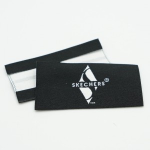 Groothandel kledingontwerpen Aangepaste logo kleding shirt tags kledingstuk katoenen merk labels kleding geweven label milieuvriendelijk