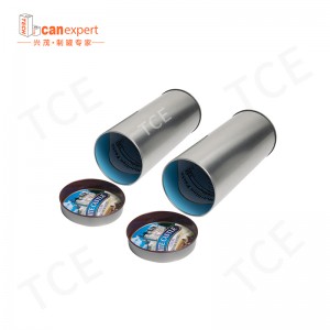 Lege ronde thee blikken Voedsel Grade verzegelde ijzeren doos Tea Packaging Coffee Sugar Custom Tea Craft Gift Cans