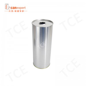 Nieuwe stijl cilindrische machine smeerolie Tin kan in blik 0,28 mm metalen blikjes voor motorolie