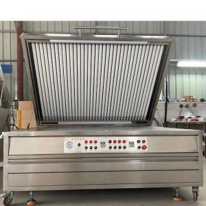 Flexo printen fotopolymeerplaat blootstelling en stokje verwijderen machine voor flexo plaatmaker