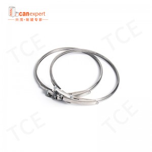 TCE-fabriek Hot Sale Iron Hoop of Orchid Metalpail Accessories