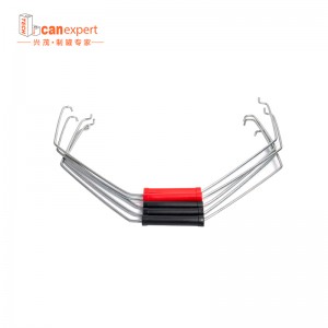 Tce- groothandel tillend enghandel&gebogen handgreep gegalvaniseerd ijzeren emmergreep van metaal kan