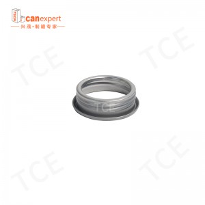 TCE- Factory Direct metaal kan de mond van 42 mm diameter 0,25 mm dikte schroefdeksel