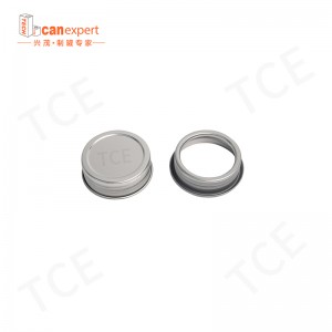 TCE- Factory Direct metaal kan de mond van 42 mm diameter 0,25 mm dikte schroefdeksel