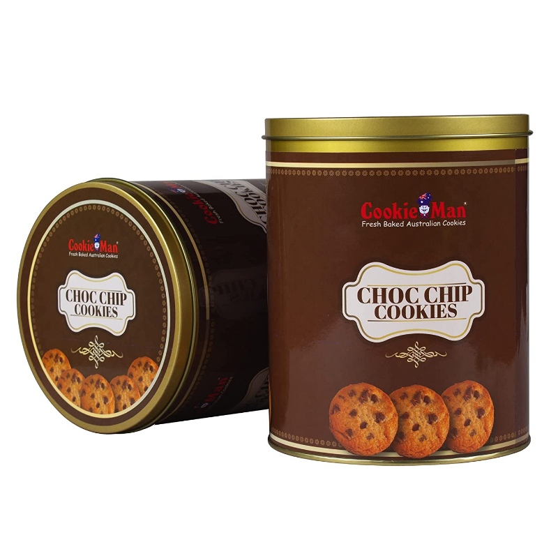 Tce- hot selling product cilindrisch blik kan voedsel hoogwaardige metalen koekje kan