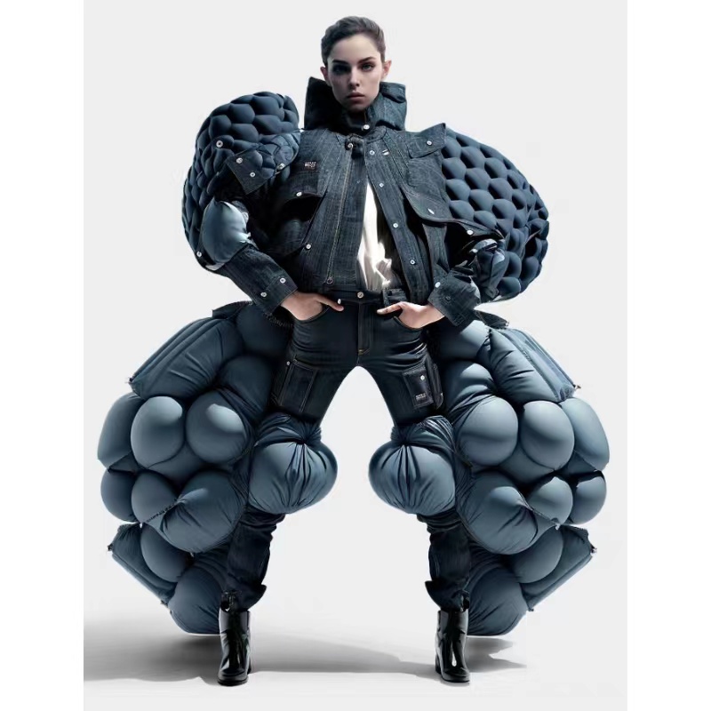 G-STAR RAW/READY-TO-VERWIJDEN/AI ARTIFICIALE INTELLIGENCE Design/denim Collection/exaggerated Silhouettes