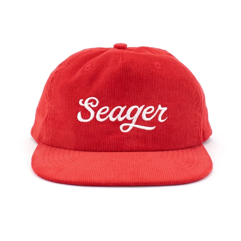 OEM aangepaste logo corduroy hoeden aanpassen vintage 5 paneel ongestructureerde snapback caps