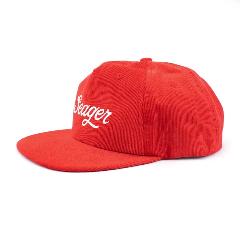 OEM aangepaste logo corduroy hoeden aanpassen vintage 5 paneel ongestructureerde snapback caps