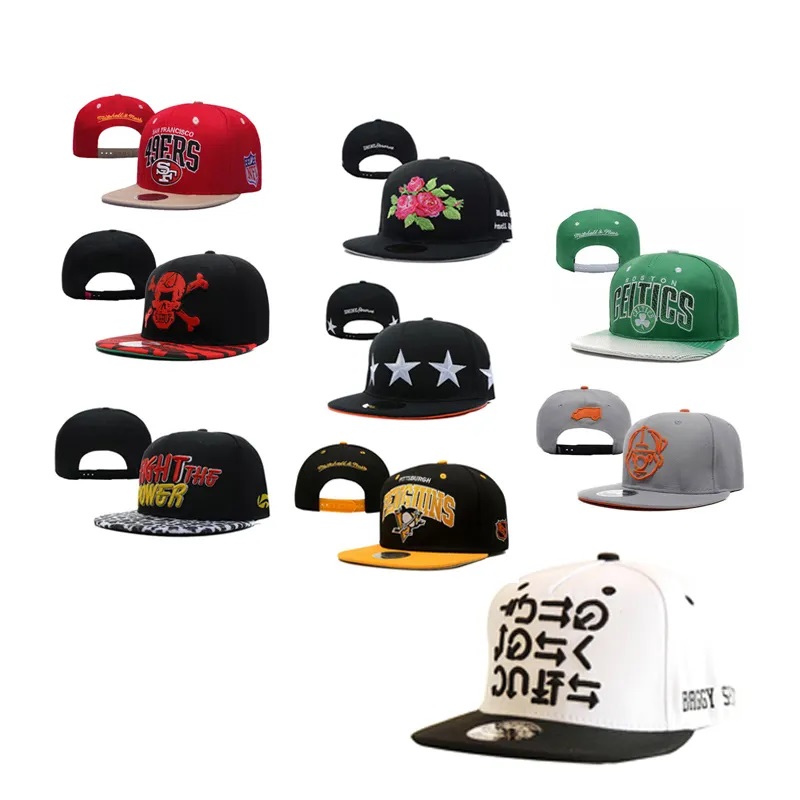 Nieuwe China Factory Aangepaste goedkope hiphop snapback cap