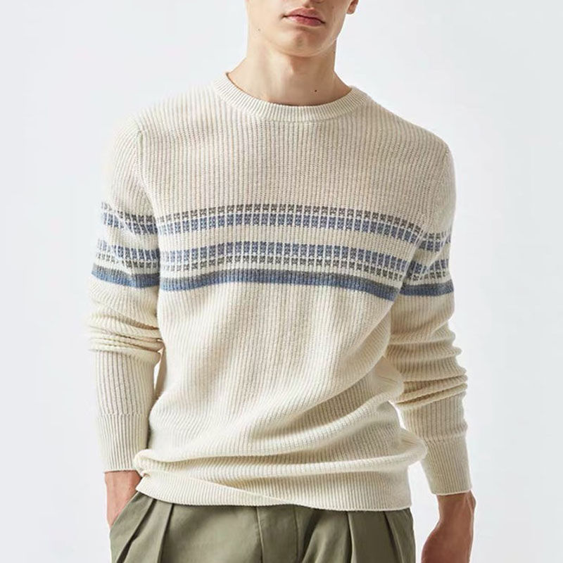 Nieuwe aankomst Wool Spring Men Pullover Sweater