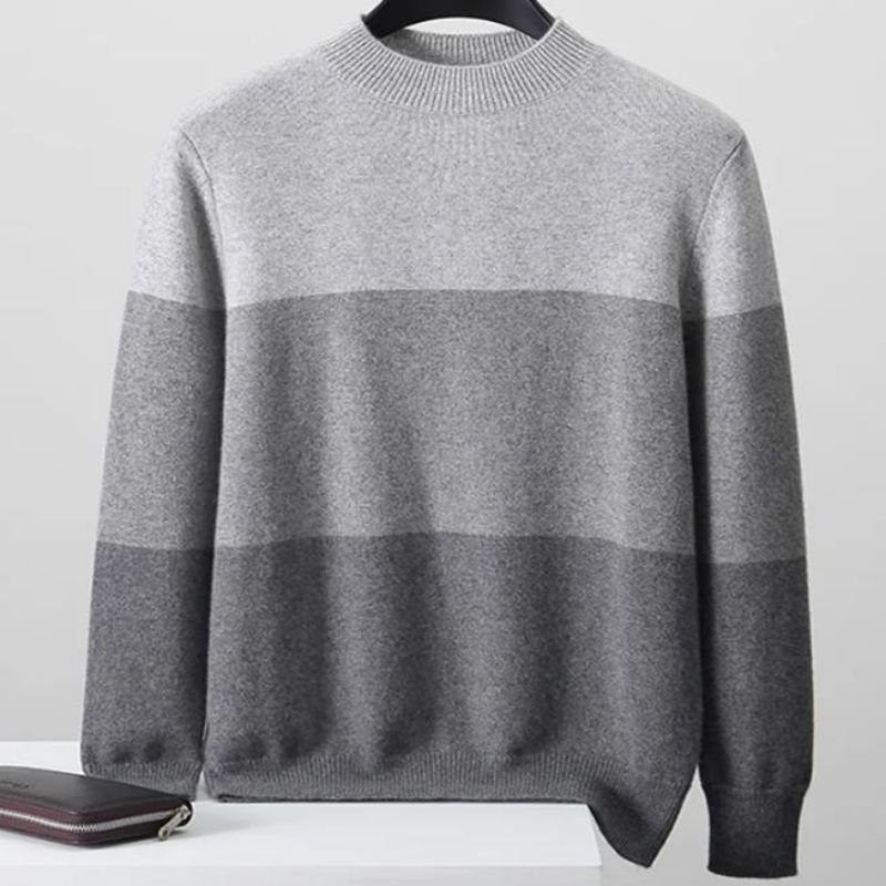 Pure Cashmere Sweater Men 's Half Turtleneck pullover herfst winter dikke trui warme gebreide casual heren \\' s trui