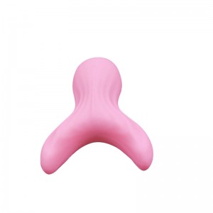 Volwassen seksspeelgoed Vibrating Spear Vibrator Wand (roze grote visvork)