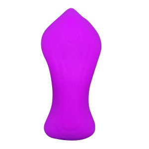 volwassen seksspeelgoed trillende speer vibratorstand (paarse tong)