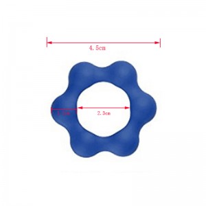 Heet verkopende mannen Sex Toy Penis Ring Cock Ring For Men Masturbation (Small Six Bead)