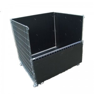 Metalen draadmesh container