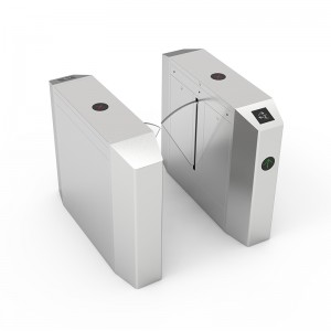 Achthoekige vleugelpoort (transparante plaat)