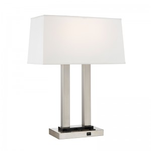 Dubbelenachtkastje tafellamp bij kamers