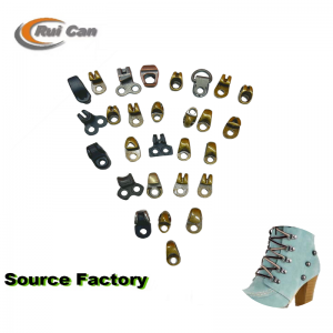 Zinklegering/brass schoen gesp