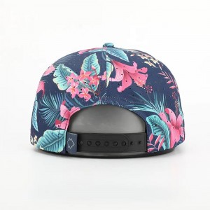 OEM Custom Design uw logo Hoogwaardige 5 paneel platte rand over sublimatie afdrukken Hip Hop Gorras Snapback Cap en hoed