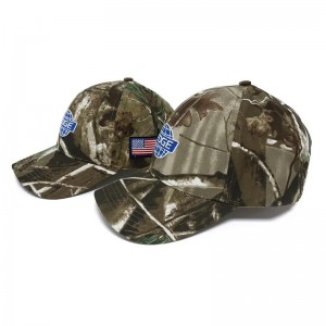 Aangepaste comfortabele 5 paneel geborduurde sport buiten 100% katoen digitaal printen gewassen verstelbare honkbalpet