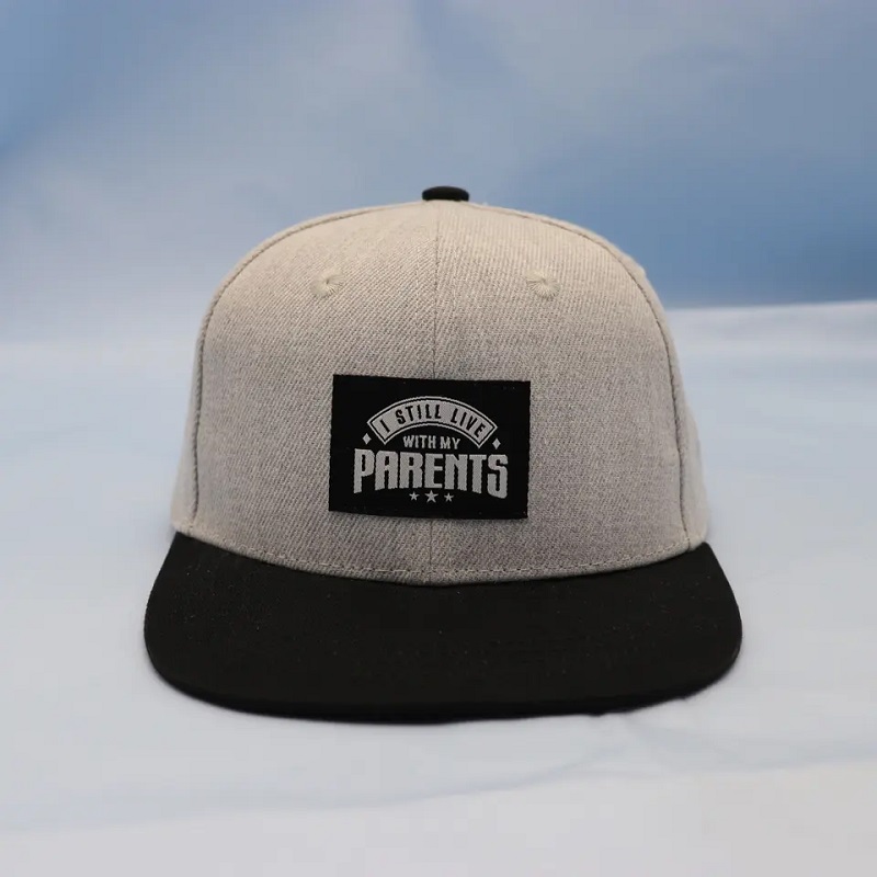 Modejongen klein formaat private label patch hiphop aangepaste hoeden kinderen van de aangepaste logo snapback hat caps voor kinderen