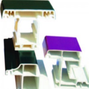 Extrusiemal met plastic profiel