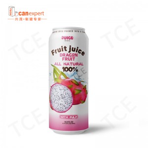 Tce-factory levering hot verkopen fruit drankje blik blikje