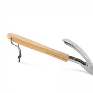 Single-use 2 in 1 BBQ grill spatel&tang voor het grillen buitenshuis, multi-doeleinden